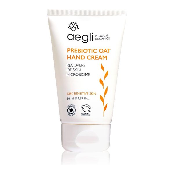 Prebiotic κρέμα χεριών με πρεβιοτικά βρώμης, 50 ml